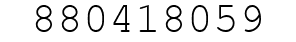 Number 880418059.