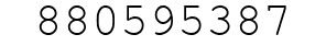 Number 880595387.