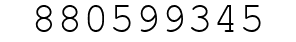 Number 880599345.