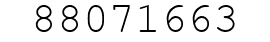 Number 88071663.