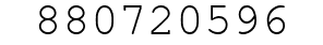 Number 880720596.