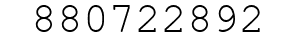 Number 880722892.