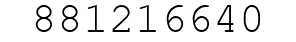 Number 881216640.
