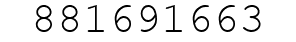 Number 881691663.