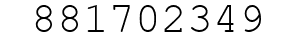 Number 881702349.