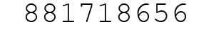 Number 881718656.