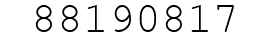Number 88190817.