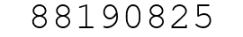 Number 88190825.
