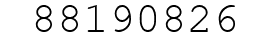 Number 88190826.