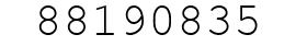 Number 88190835.