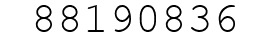 Number 88190836.