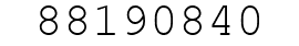 Number 88190840.
