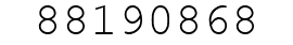 Number 88190868.