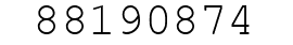 Number 88190874.