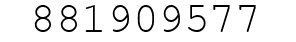 Number 881909577.