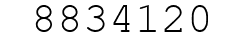 Number 8834120.