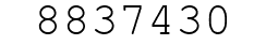 Number 8837430.