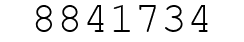 Number 8841734.