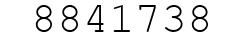 Number 8841738.