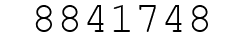 Number 8841748.