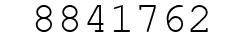 Number 8841762.