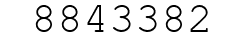 Number 8843382.