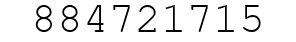 Number 884721715.