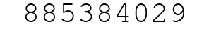 Number 885384029.