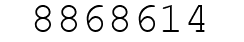 Number 8868614.