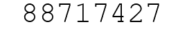 Number 88717427.