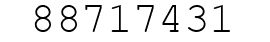 Number 88717431.