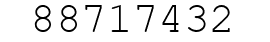 Number 88717432.
