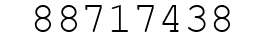 Number 88717438.