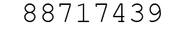 Number 88717439.