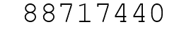Number 88717440.