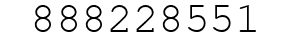 Number 888228551.