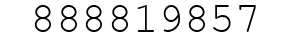 Number 888819857.