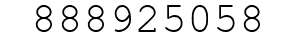 Number 888925058.