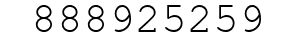 Number 888925259.