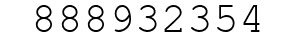 Number 888932354.