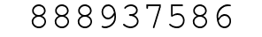 Number 888937586.