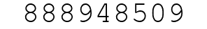 Number 888948509.