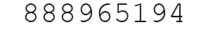 Number 888965194.