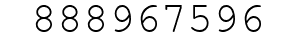 Number 888967596.