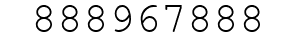 Number 888967888.