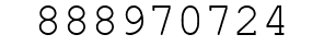 Number 888970724.
