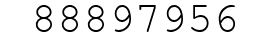 Number 88897956.