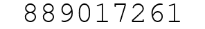 Number 889017261.