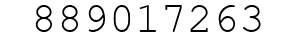 Number 889017263.
