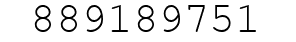 Number 889189751.